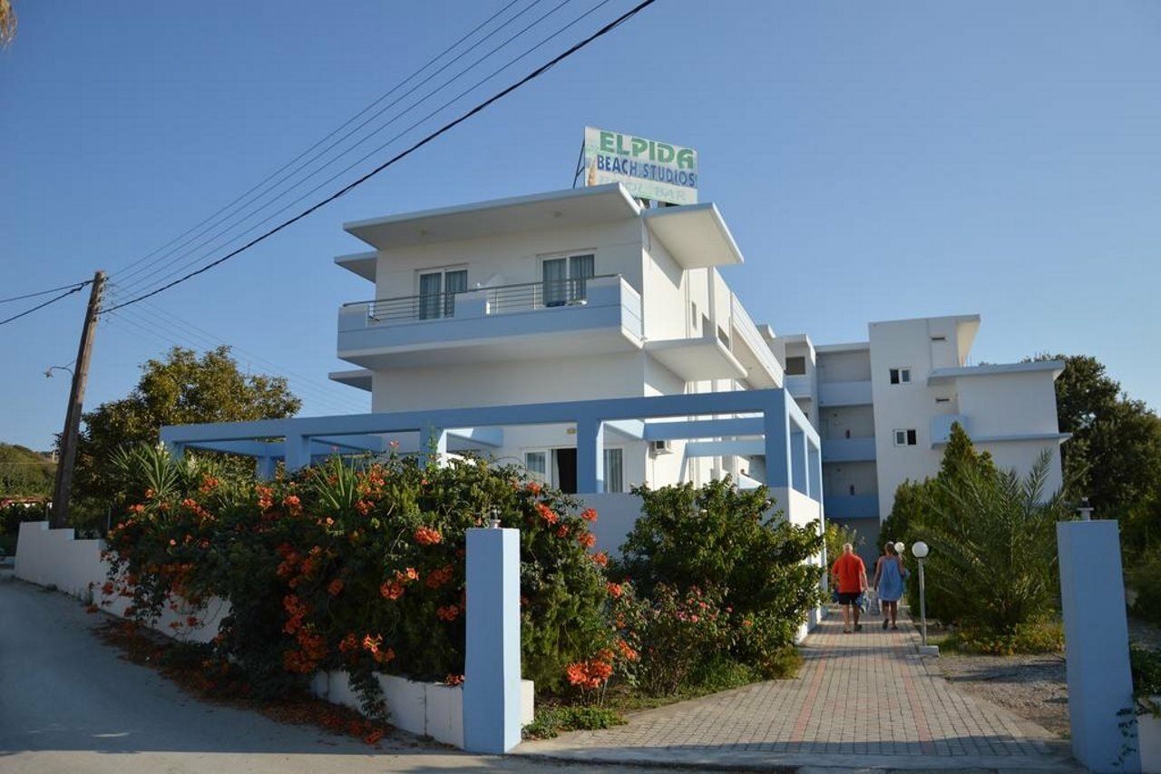 Elpida Beach Studios Faliraki Eksteriør billede
