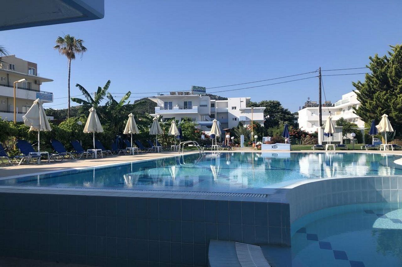Elpida Beach Studios Faliraki Eksteriør billede